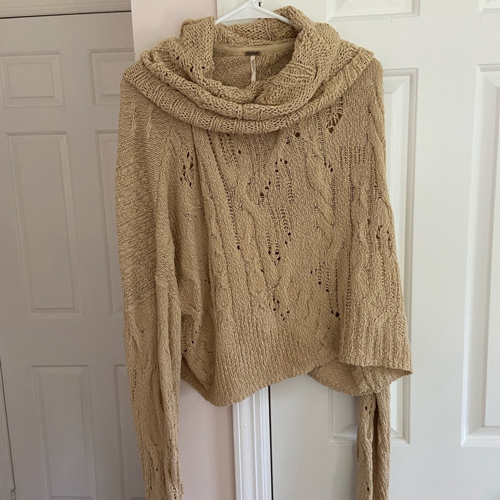 Free People Cropped Sweater